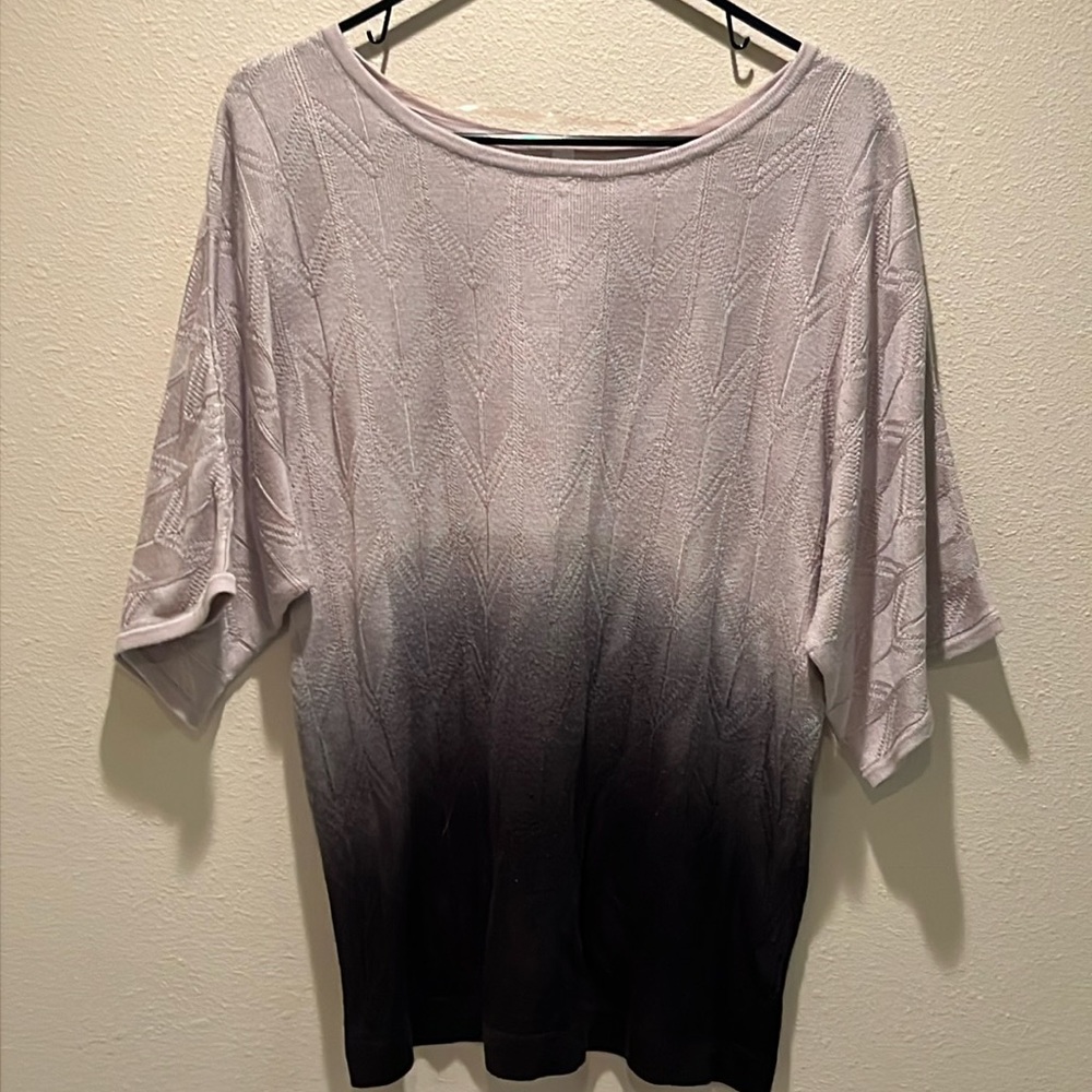 NY Collection Ombré Sweater